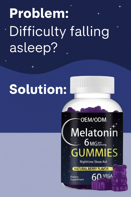 Complément alimentaire à base de mélatonine