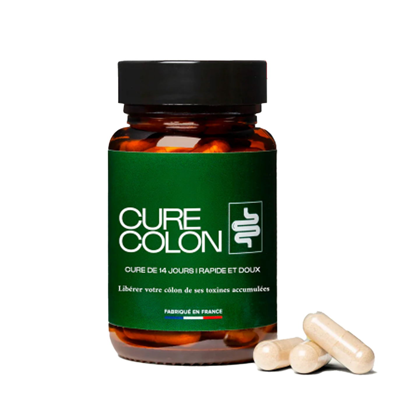 Cure Colon Capsules de désintoxication intestinale et de nettoyage du cÎlon