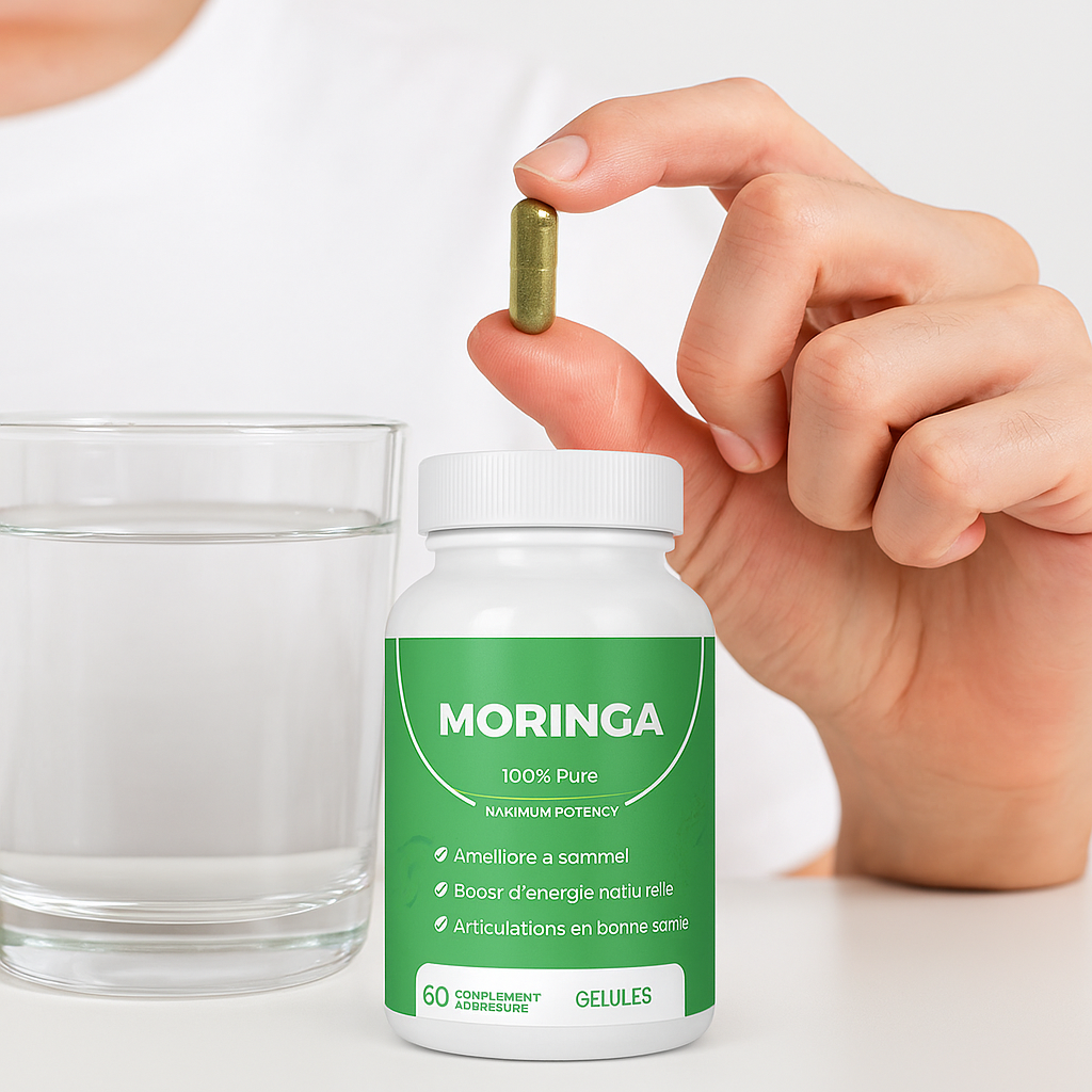 Capsule Feuille Protéine Végétale Moringa
