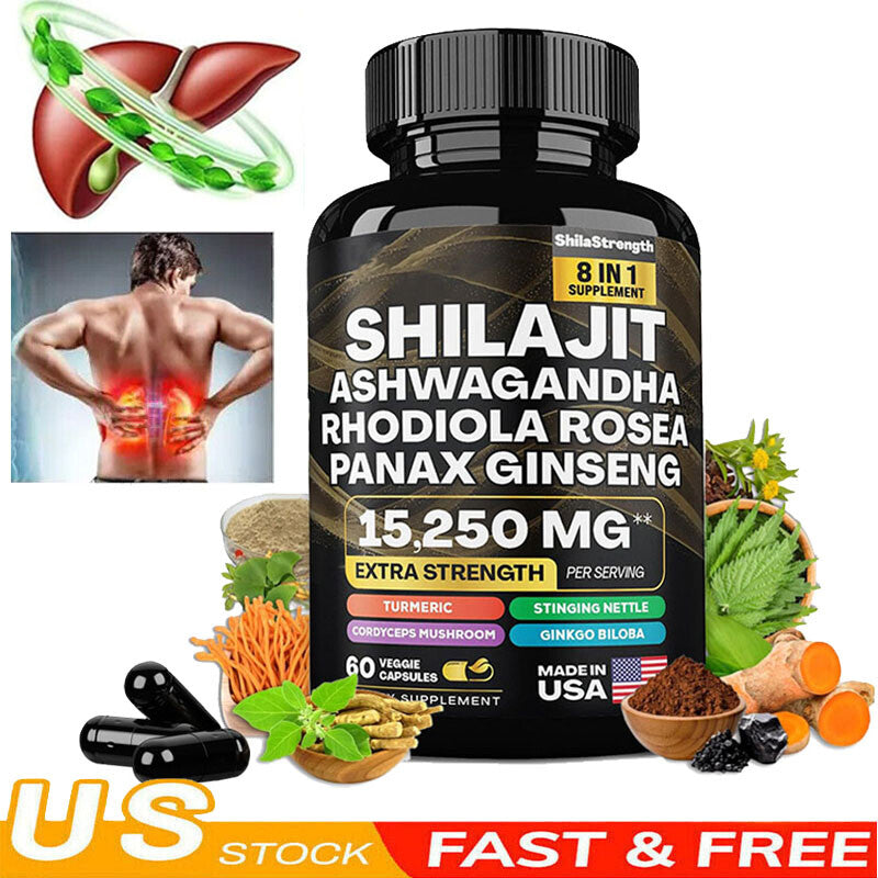 Capsules Shilajit pur de l'Himalaya