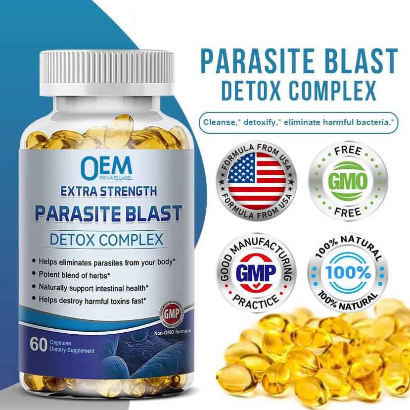 Supplément nettoyant pour l'intestin, santé digestive, santé immunitaire, et gonflage et gaz