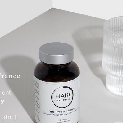 Complément capillaire précise pour les cheveux