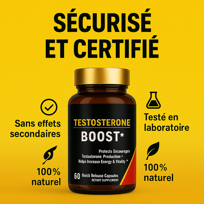 Complément alimentaire à la testostérone