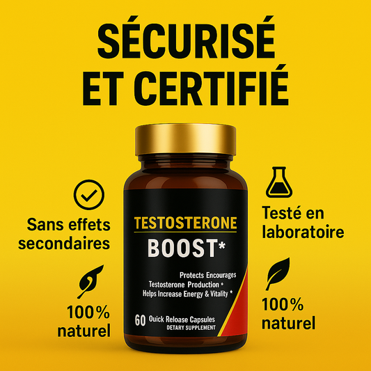 Complément alimentaire à la testostérone