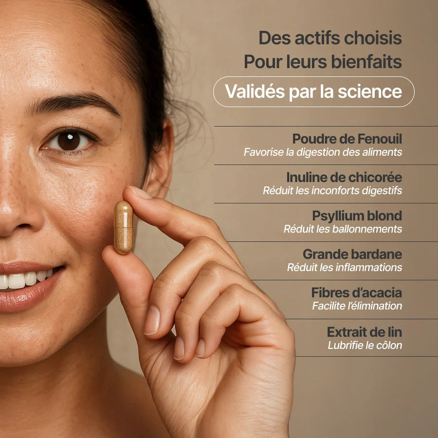 Cure Colon Capsules de désintoxication intestinale et de nettoyage du côlon