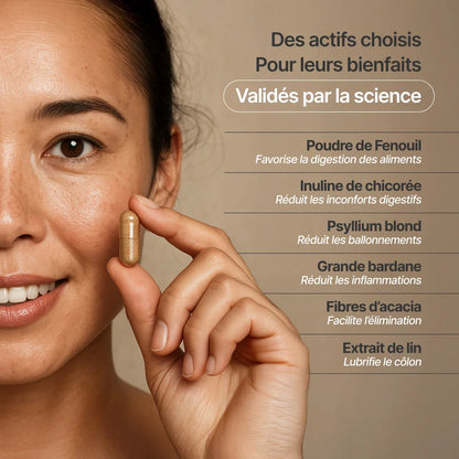 Cure Colon Capsules de désintoxication intestinale et de nettoyage du côlon