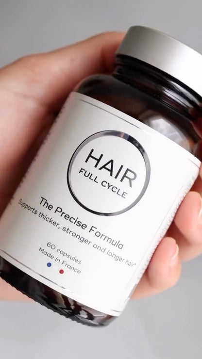 Complément capillaire précise pour les cheveux