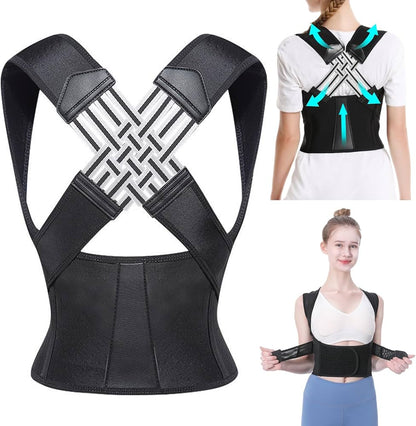 Ceinture correctrice de posture pour le dos et les épaules unisexe