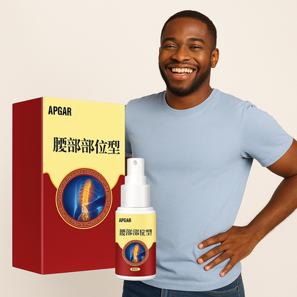 Spray à base de plantes pour la colonne lombaire