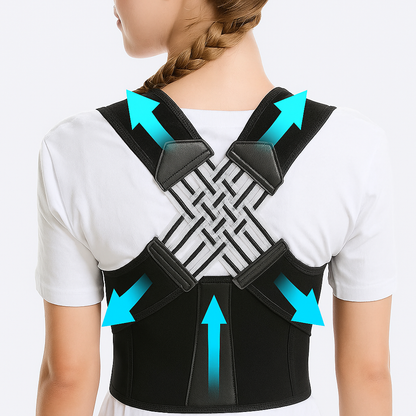 Ceinture correctrice de posture pour le dos et les épaules unisexe