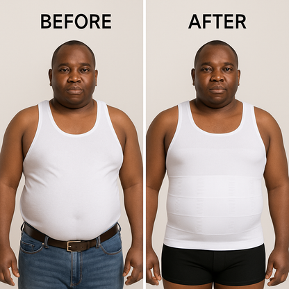 T-shirt pour cacher le ventre pour hommes