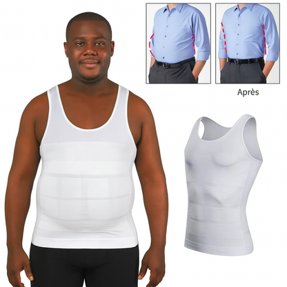 T-shirt pour cacher le ventre pour hommes