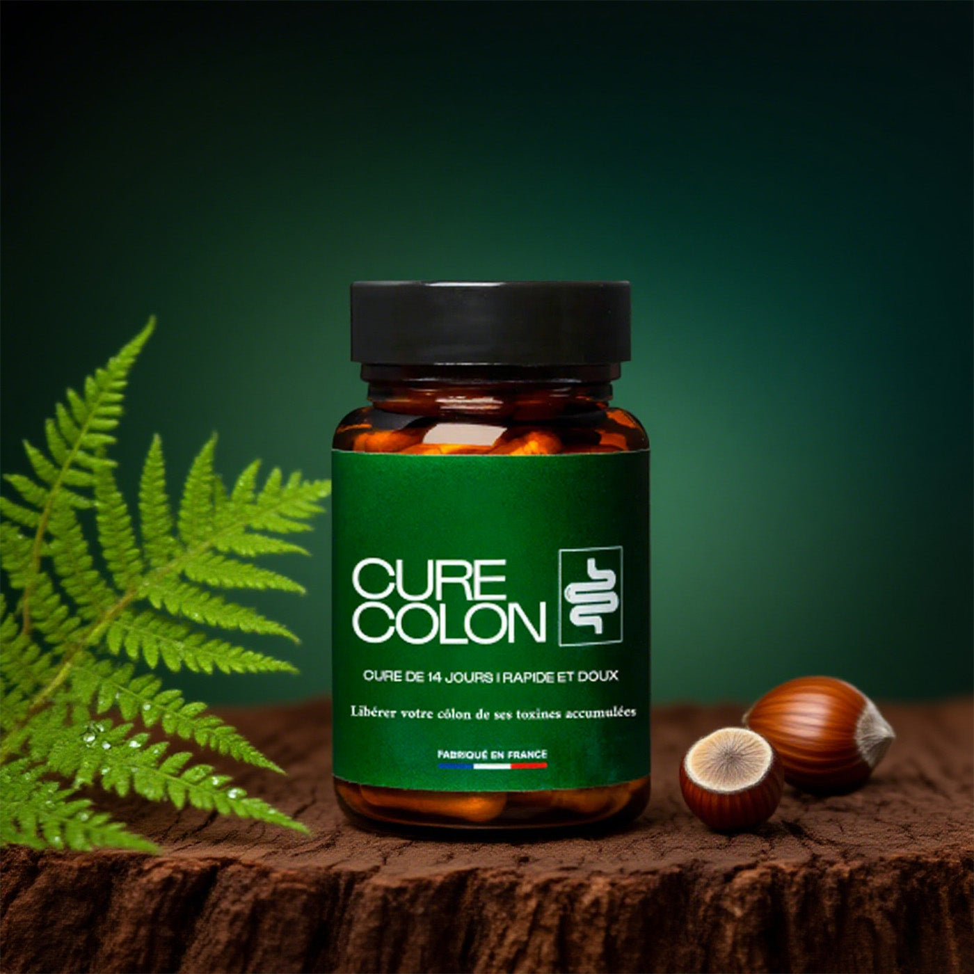 Cure Colon Capsules de désintoxication intestinale et de nettoyage du côlon