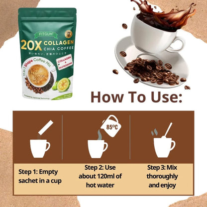 20X COLLAGEN CHIA COFFEE