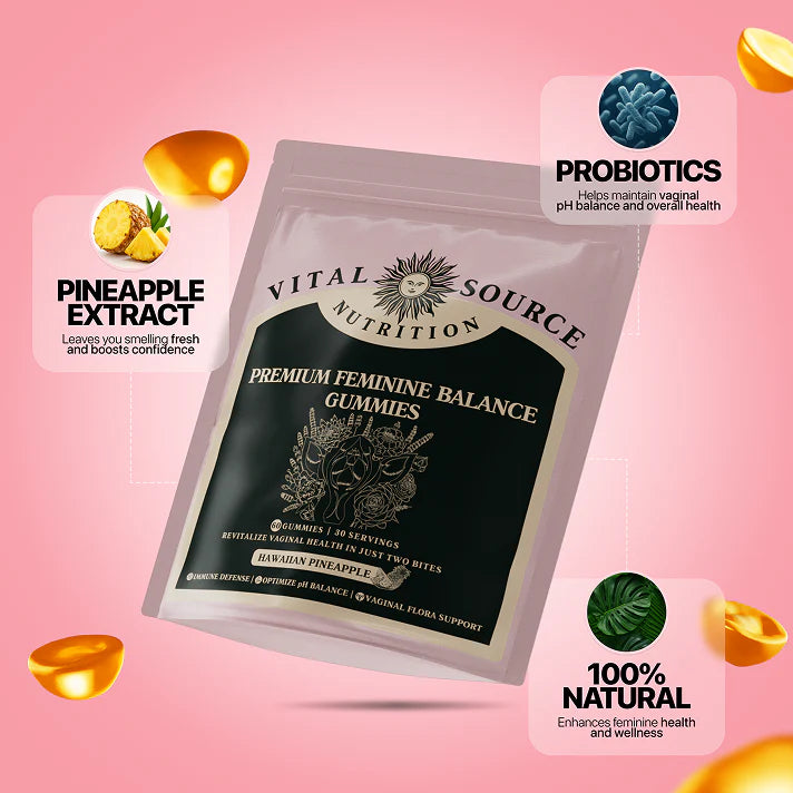 Gummies d'équilibre féminines de qualité supérieure