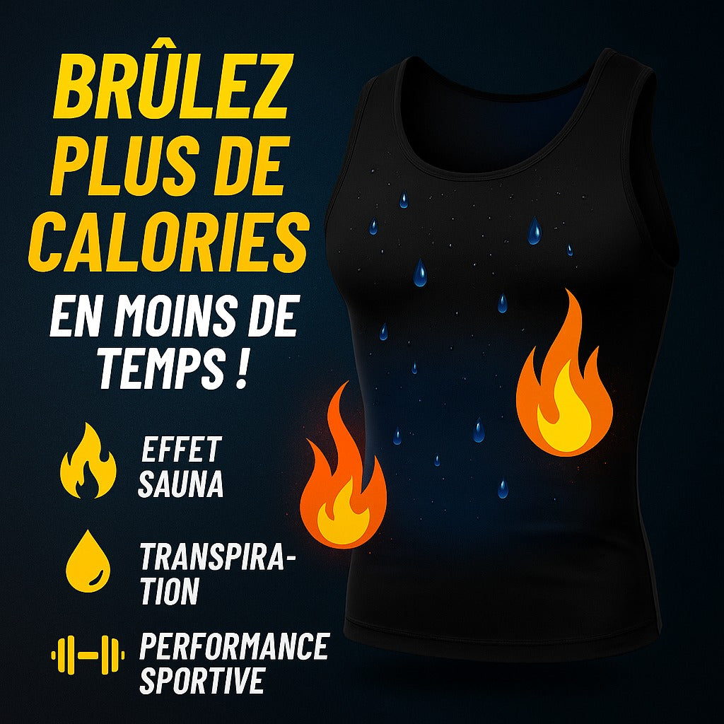 Débardeur Amincissante Sauna