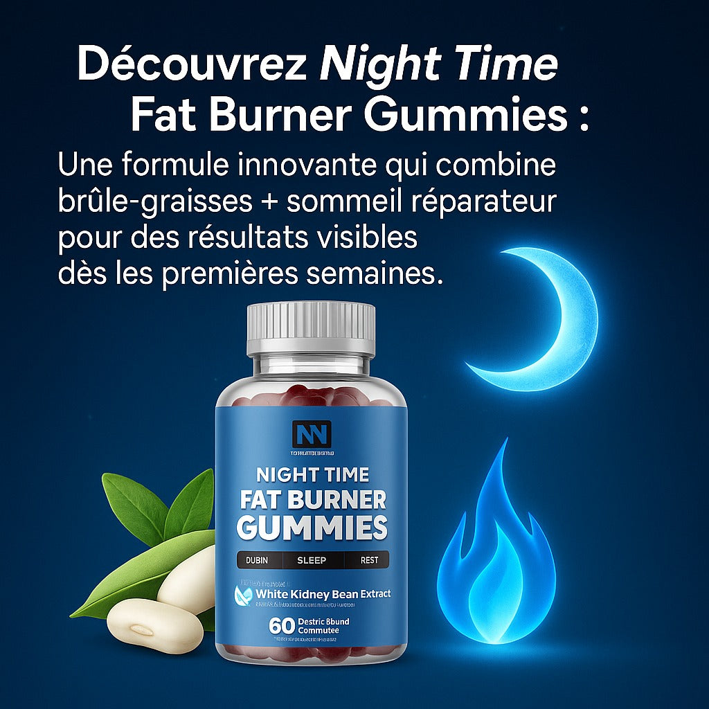 Gummies Brûleur de Graisses Nocturne