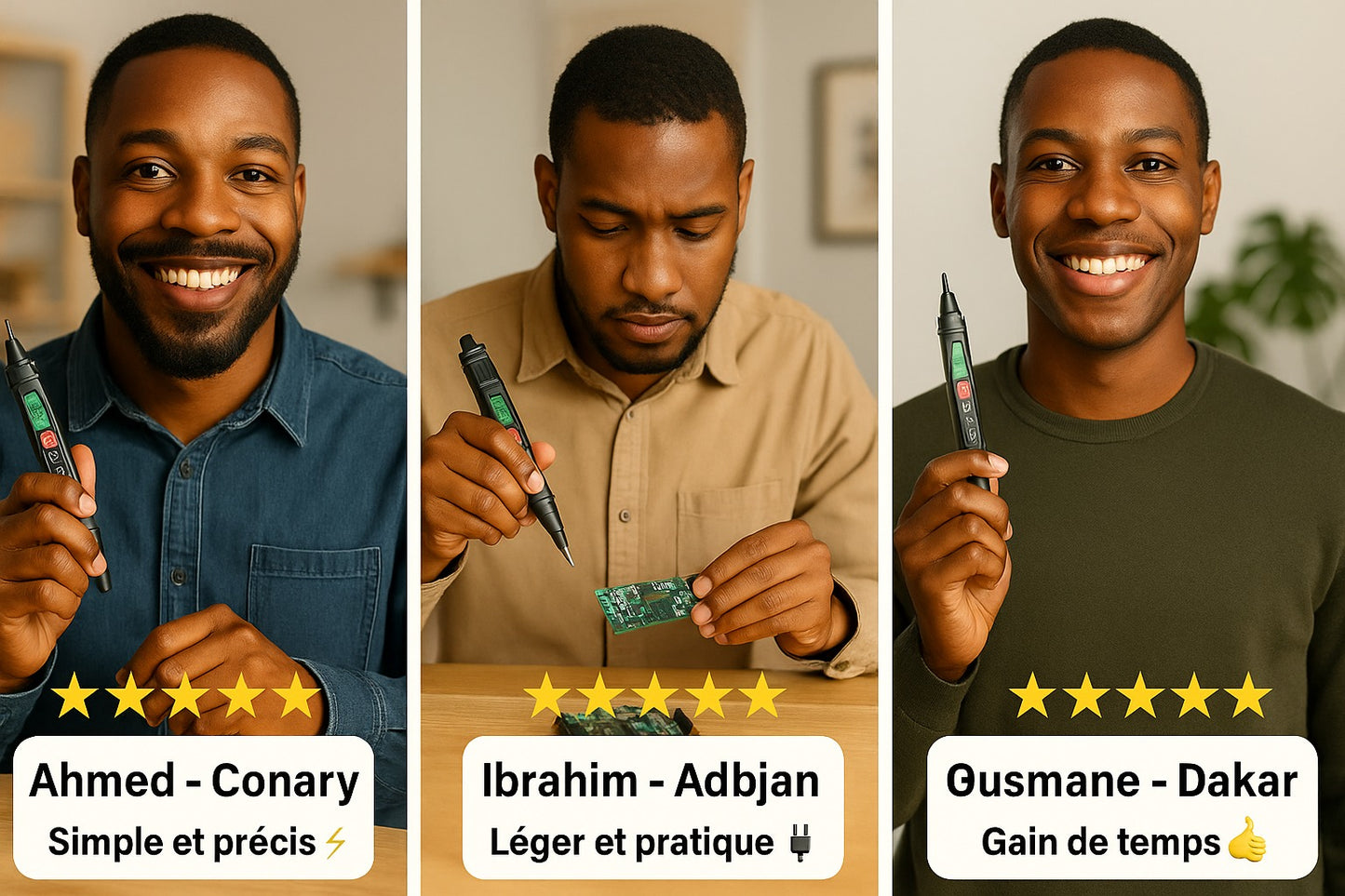 Multimètre numérique de haute précision compteur universel