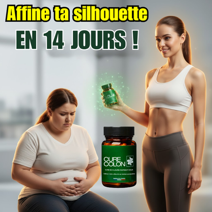 Cure Colon Capsules de désintoxication intestinale et de nettoyage du côlon