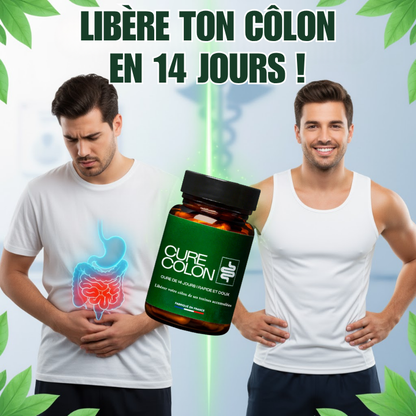 Cure Colon Capsules de désintoxication intestinale et de nettoyage du côlon